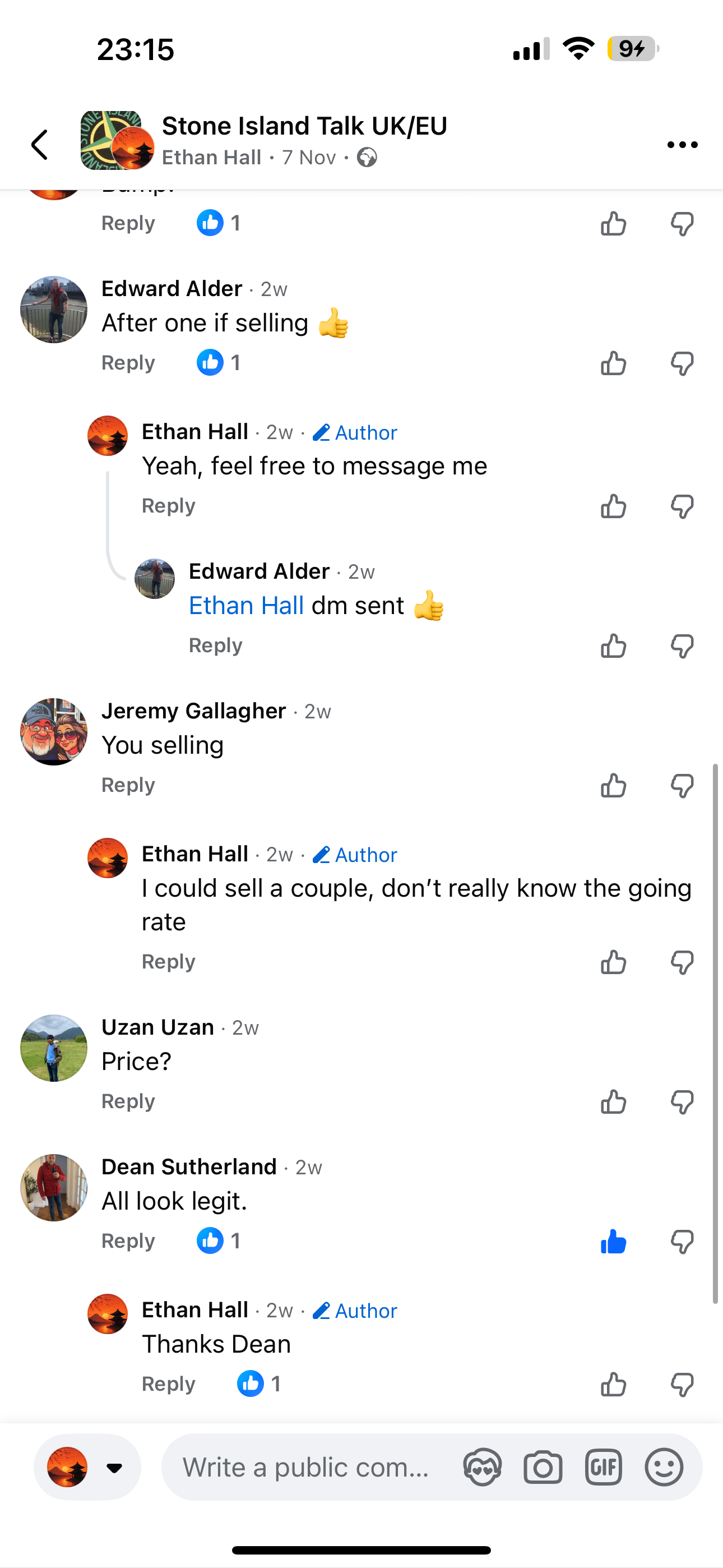 Authentic Stone Island Badge