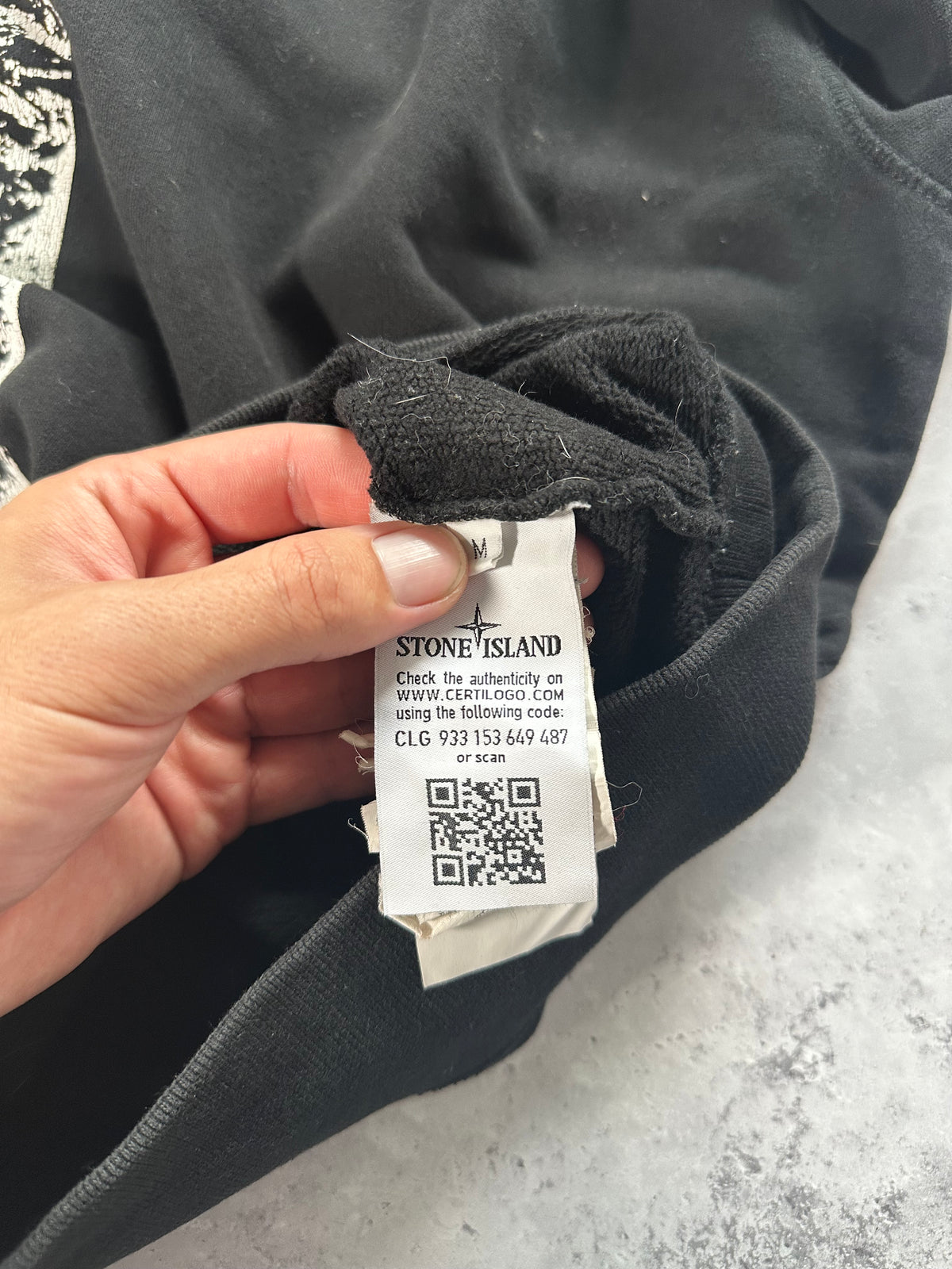 Stone Island AW2020 Mural Graphic Sweatshirt (M)
