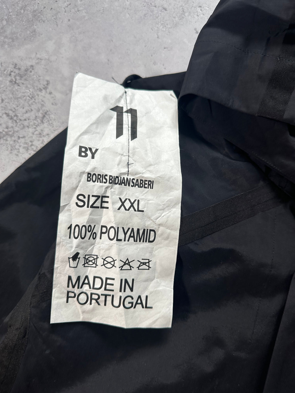 11 by Boris Bidjan Saberi Taped Seam Technical Shell Parka Jacket (XXL)