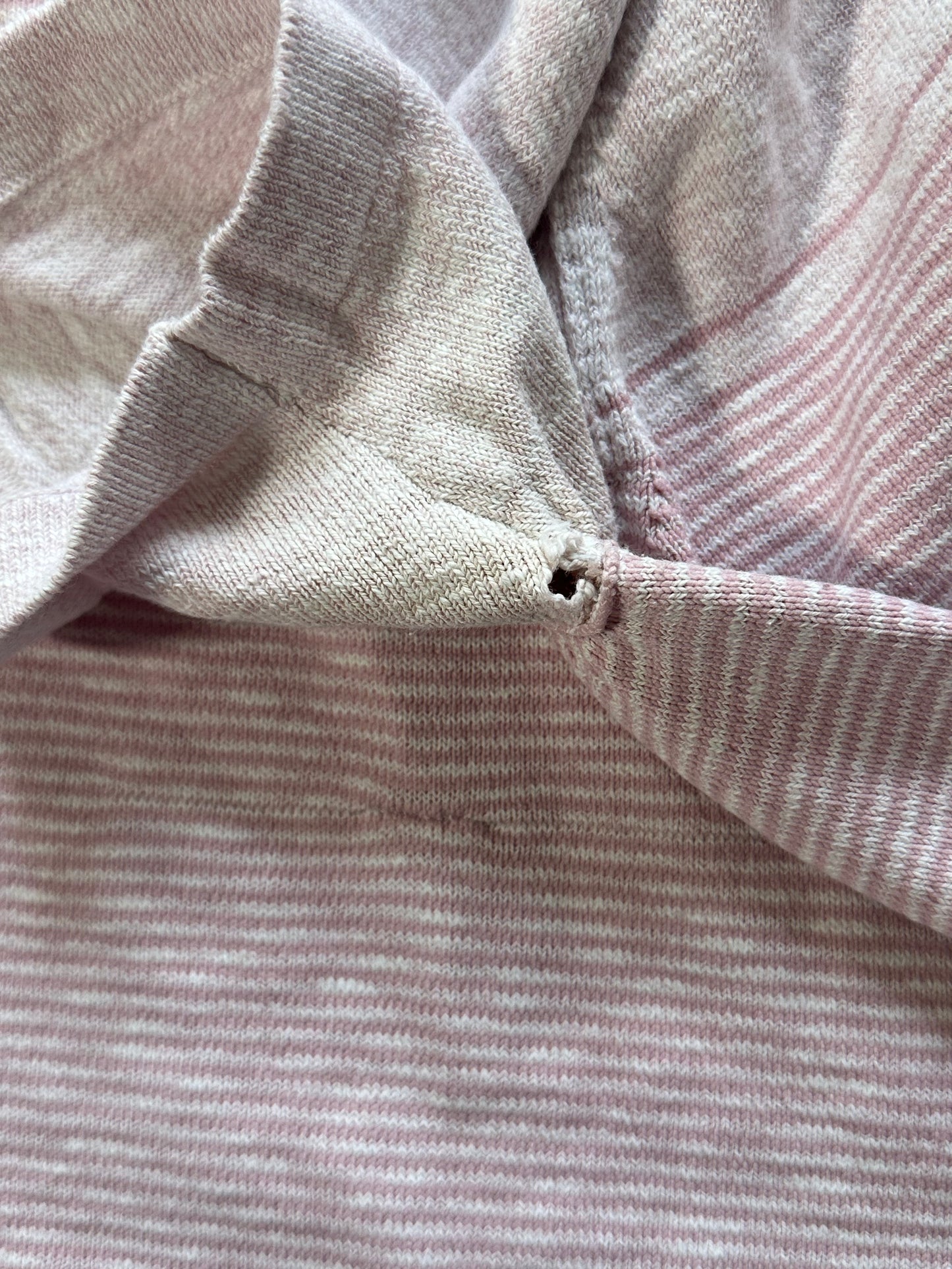 Stone Island Marina Striped Spellout Tshirt (M)