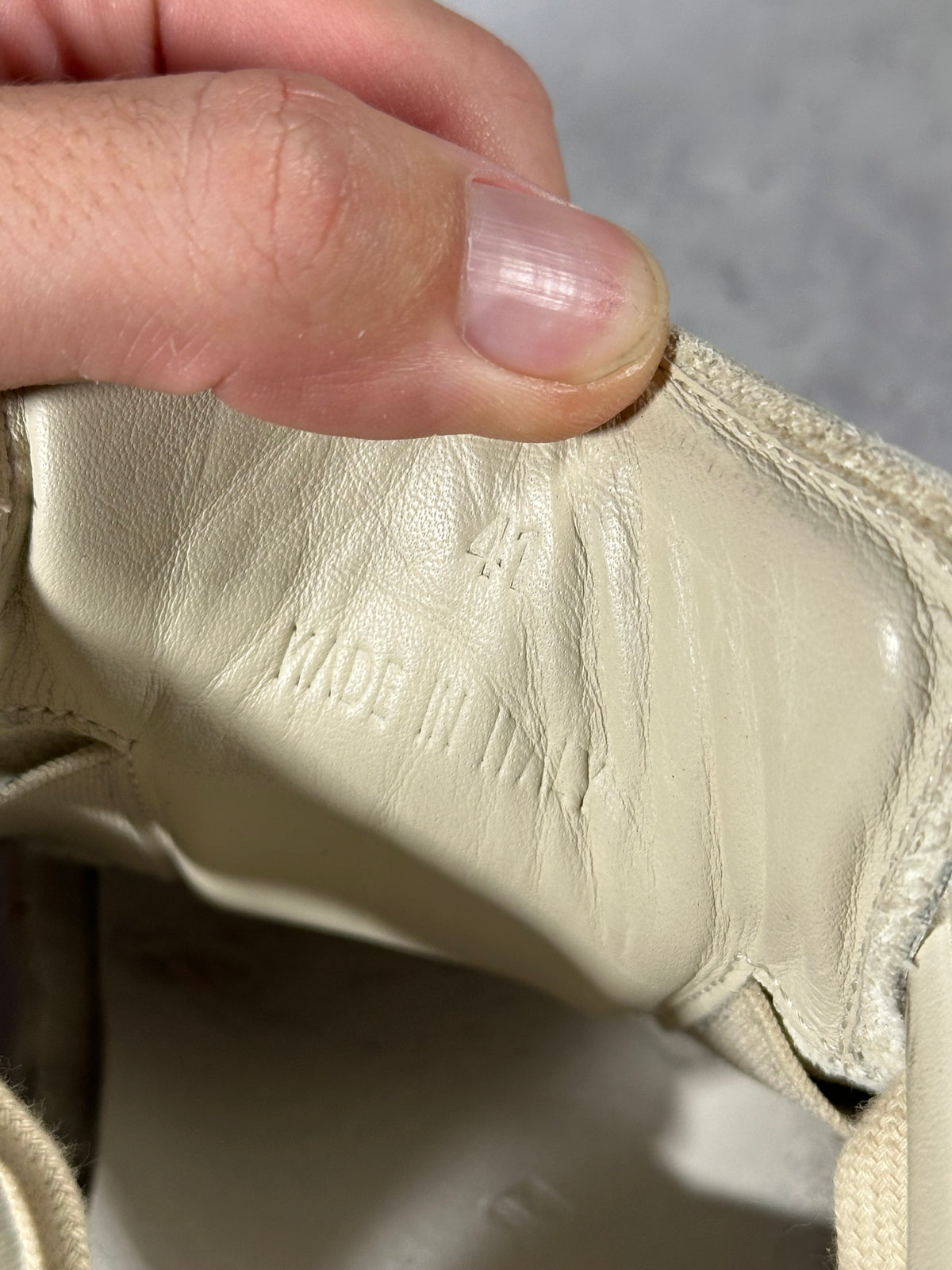Maison Margiela Cut Out GAT Sneakers (EU42 / UK8 / US9)