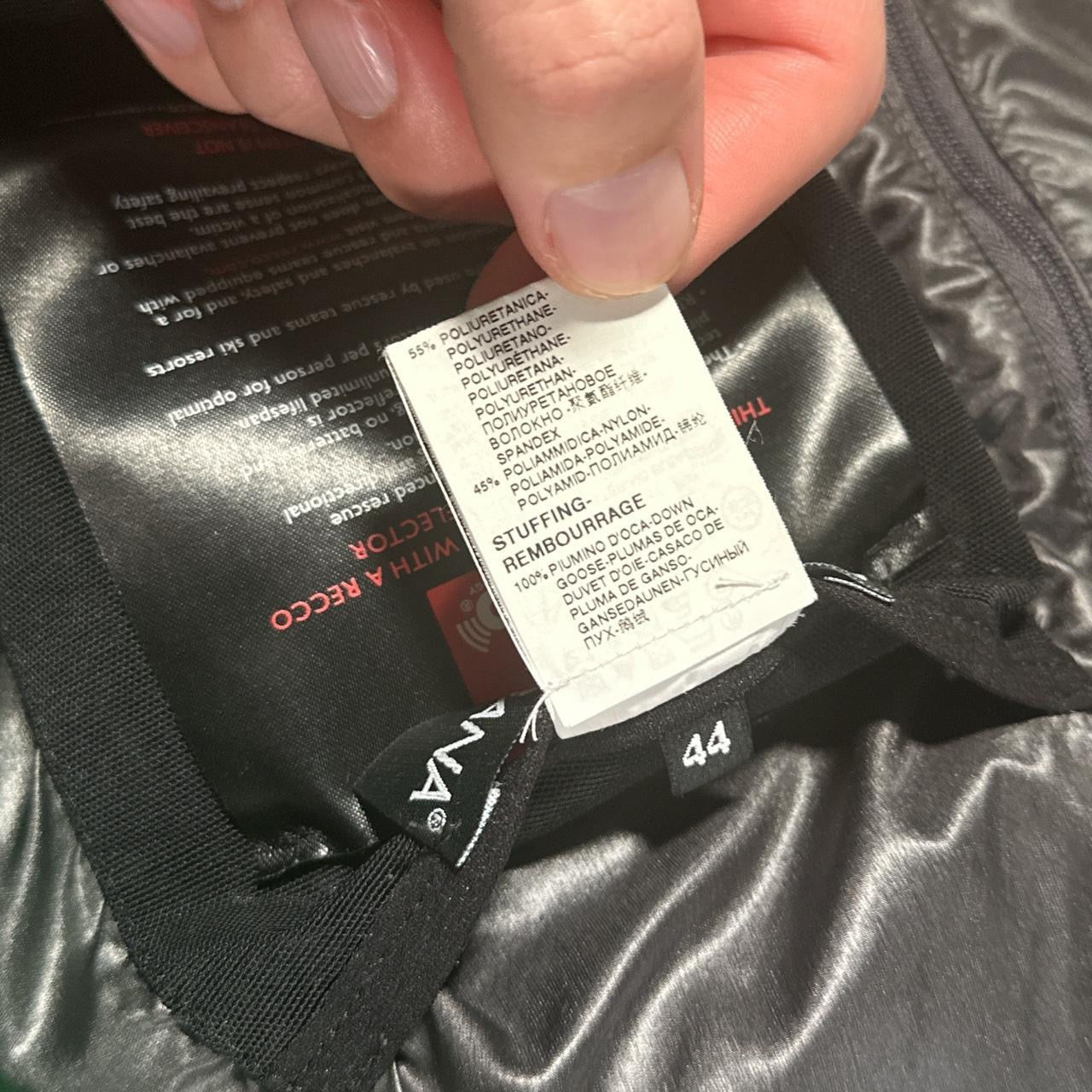 00’s Dolce & Gabbana D&G Ski Down Puffer Jacket (S)