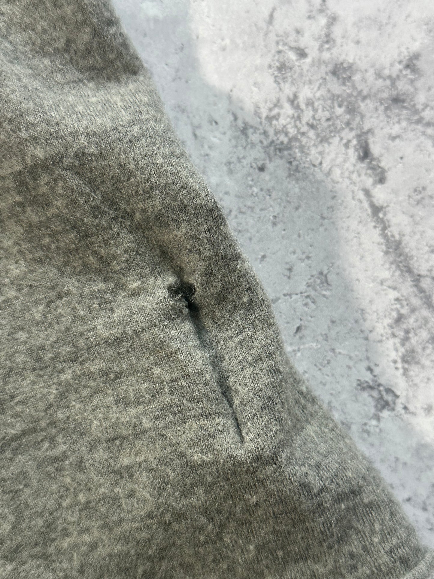 Comme des Garçons AD2004 Asymmetrical Split Panel Wool Knit