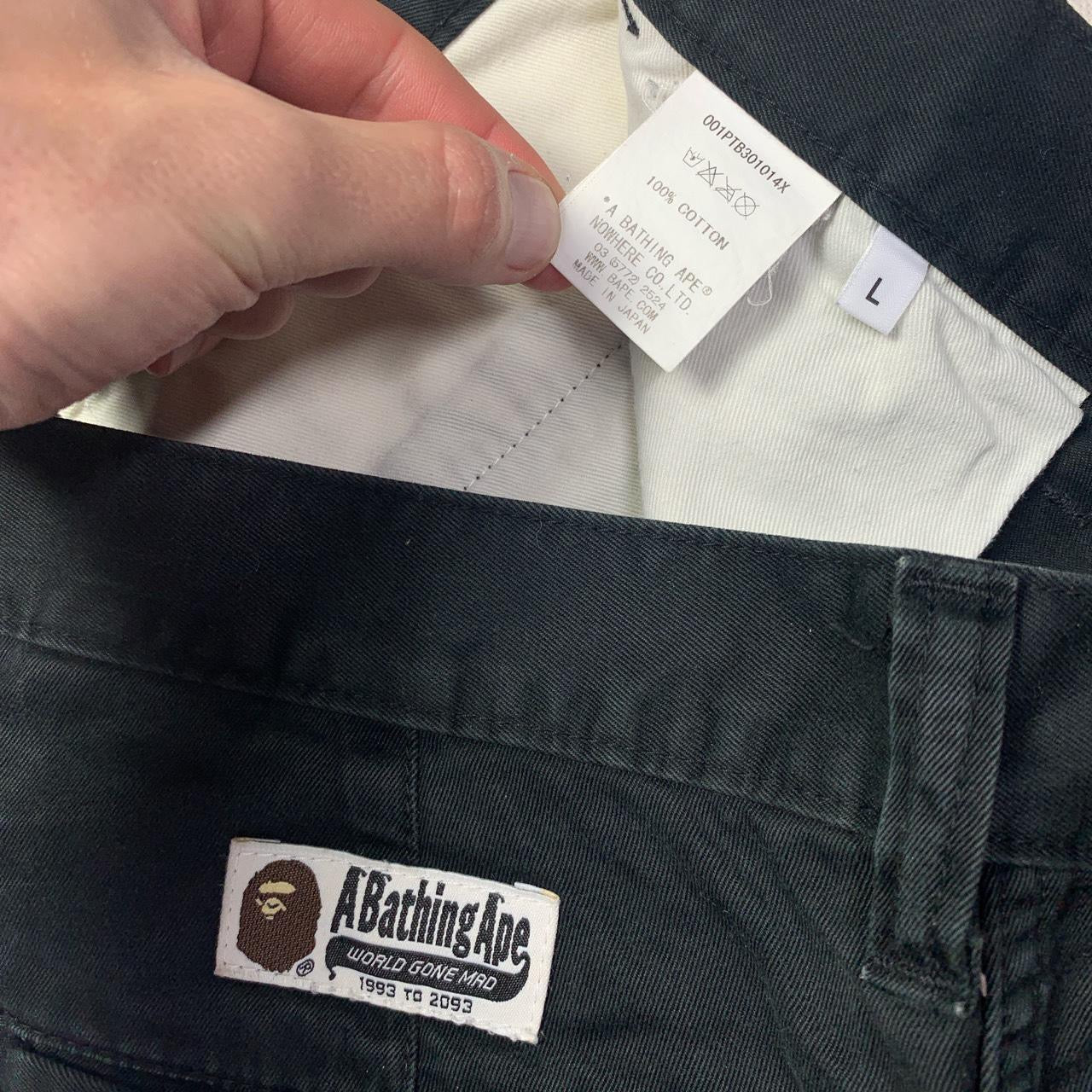Bape Ape Head Spell Out Jeans