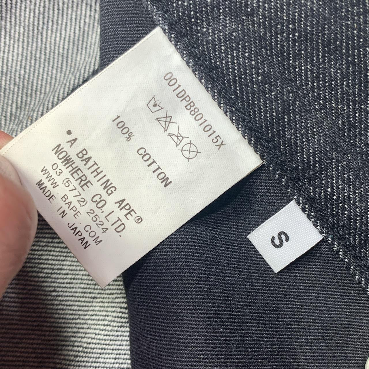 Bape Front Spell Out Jeans