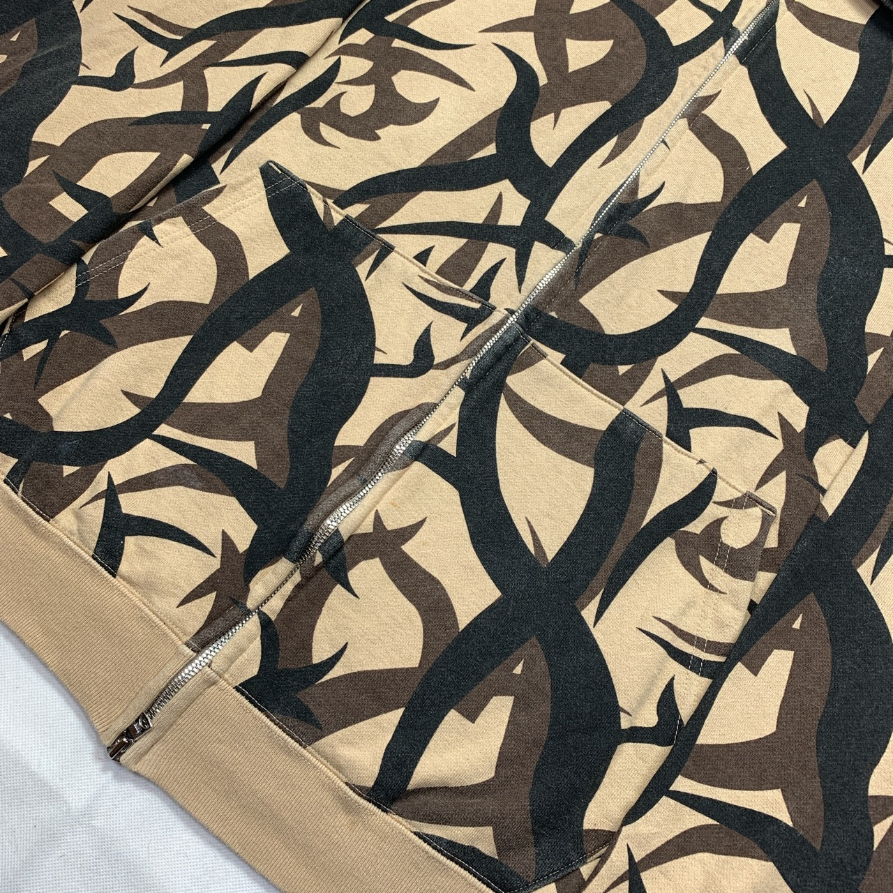 Bape Tribal Camo Full Zip Hoodie 2007