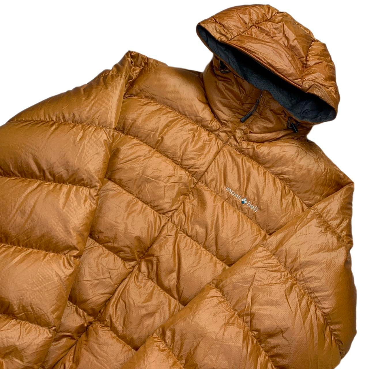 Montbell Orange Puffer Jacket
