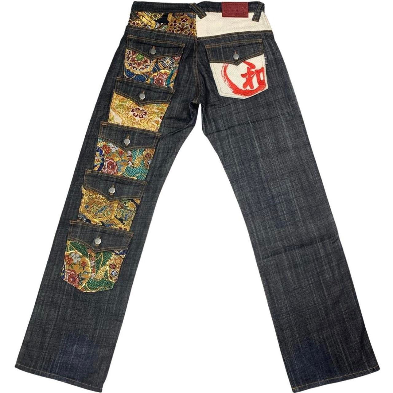 Japanese Multi Pocket Denim Jeans