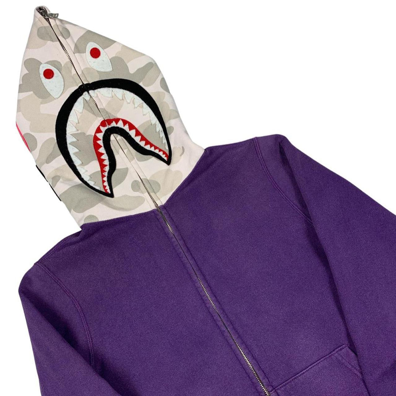 OG Bape Shark WGM Full Zip Hoodie