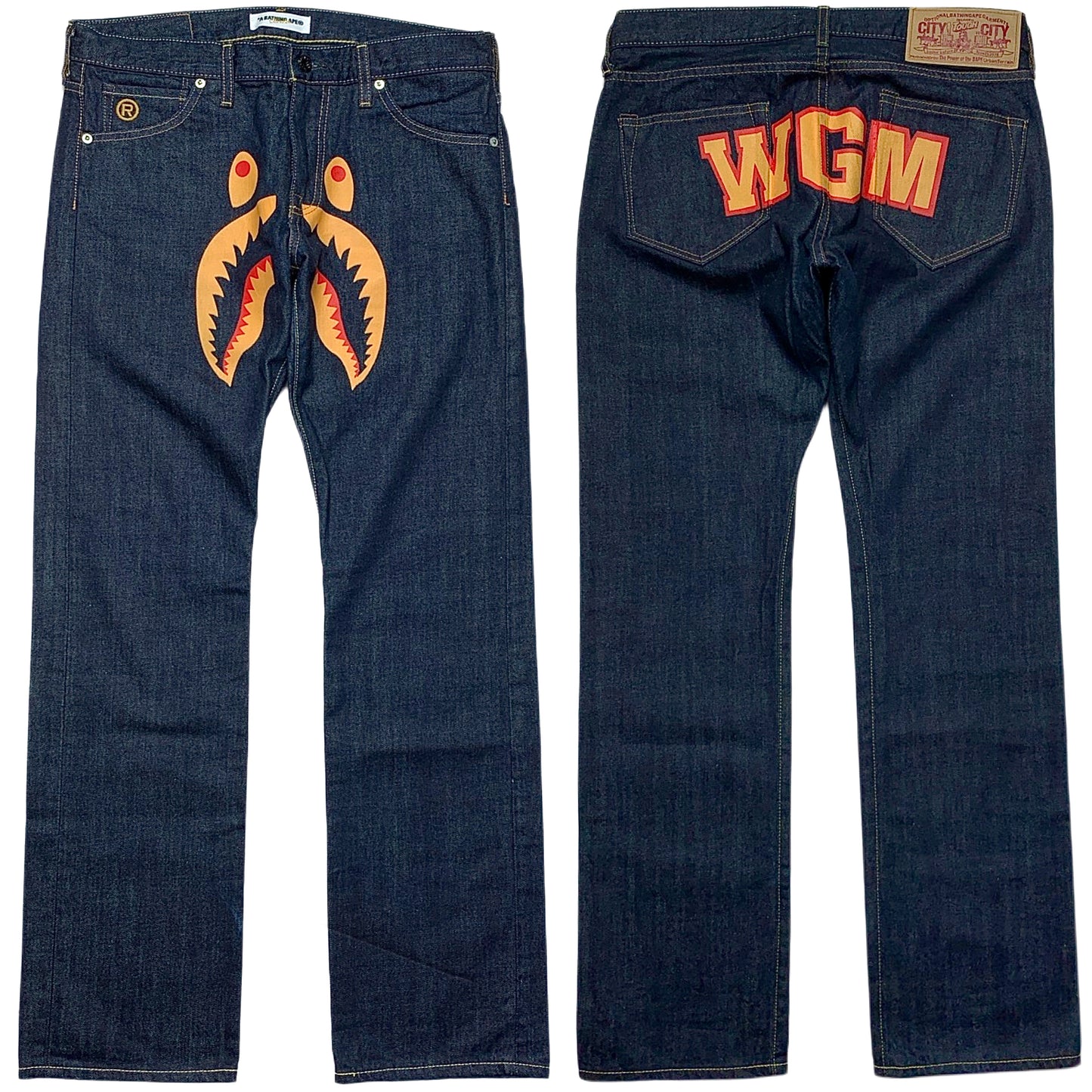 Bape Shark WGM Jeans