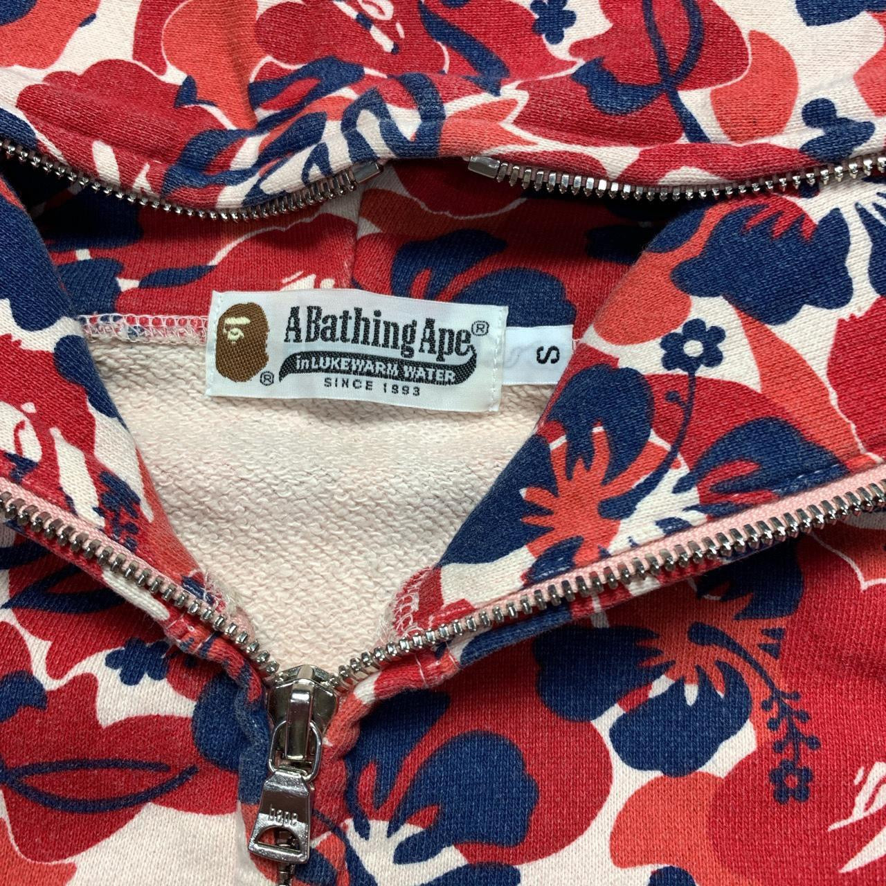 Bape Floral Camo Full Zip Hoodie