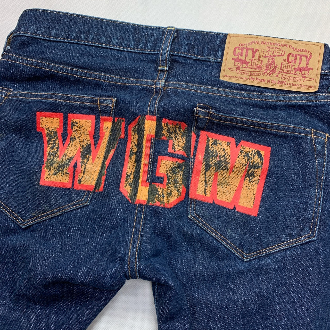 Bape Shark WGM Jeans