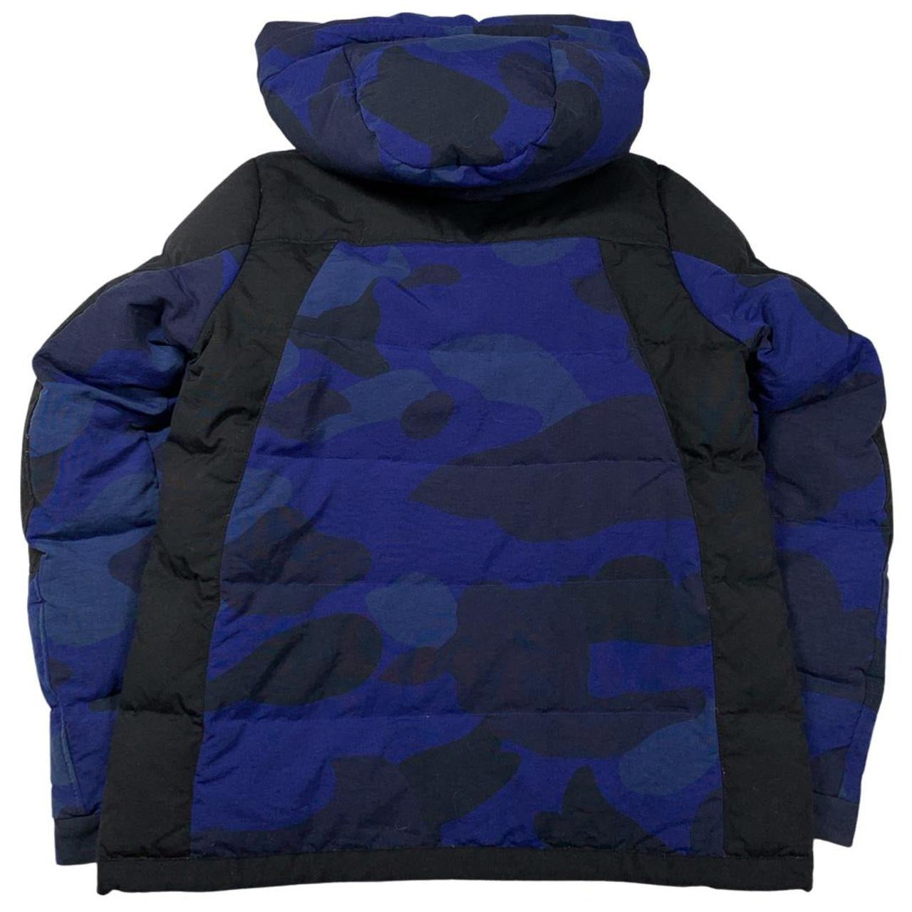 Bape Blue Camo Down Puffer Jacket