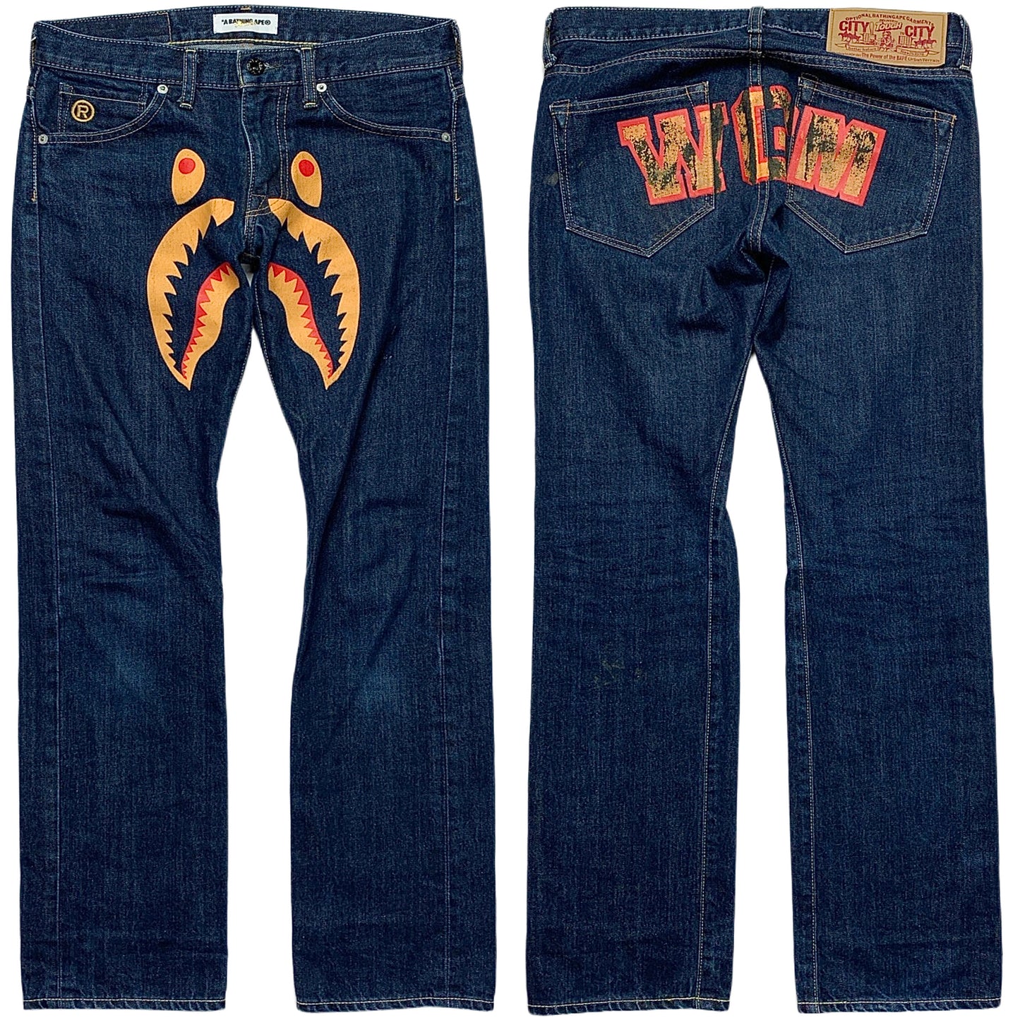 Bape Shark WGM Jeans