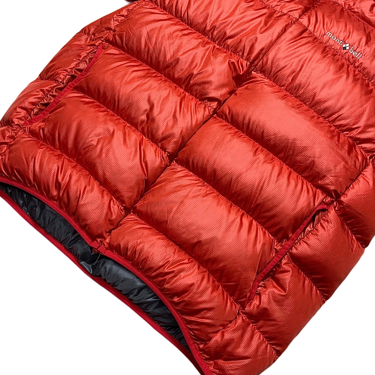 Montbell Puffer Jacket in Red