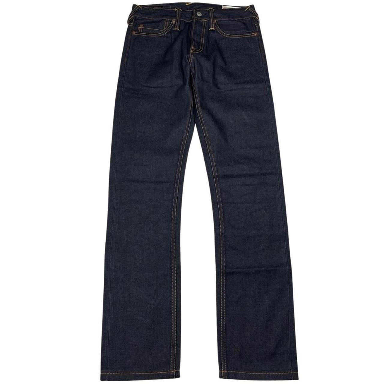Evisu Embroidered Golden Multi Pocket Japanese Selvedge Denim Jeans