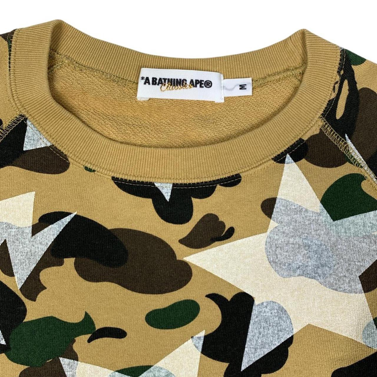 Bape Bapesta Camo Sweatshirt