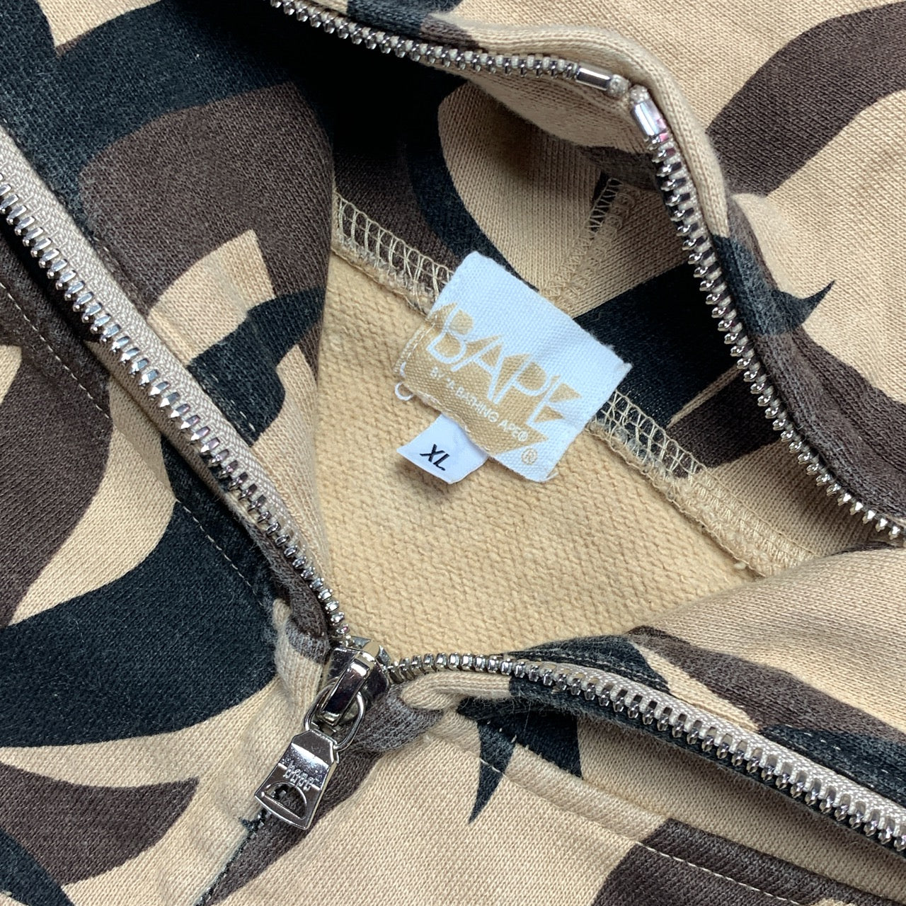 Bape Tribal Camo Full Zip Hoodie 2007
