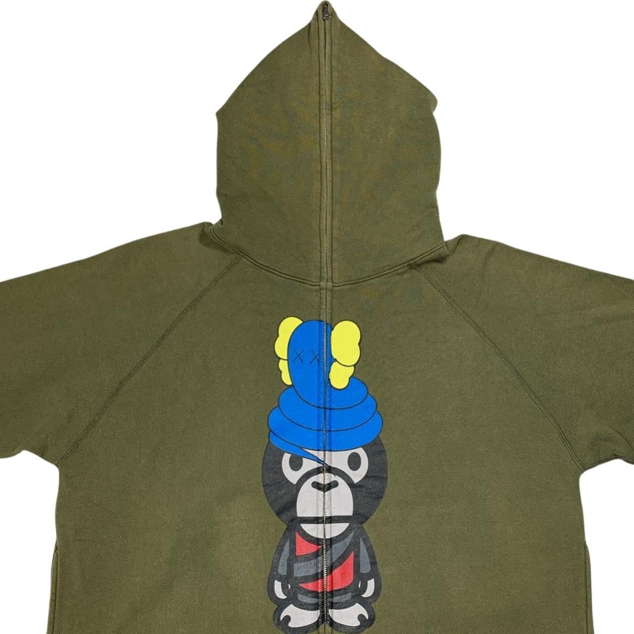 2006 Bape x Kaws Full Zip Hoodie