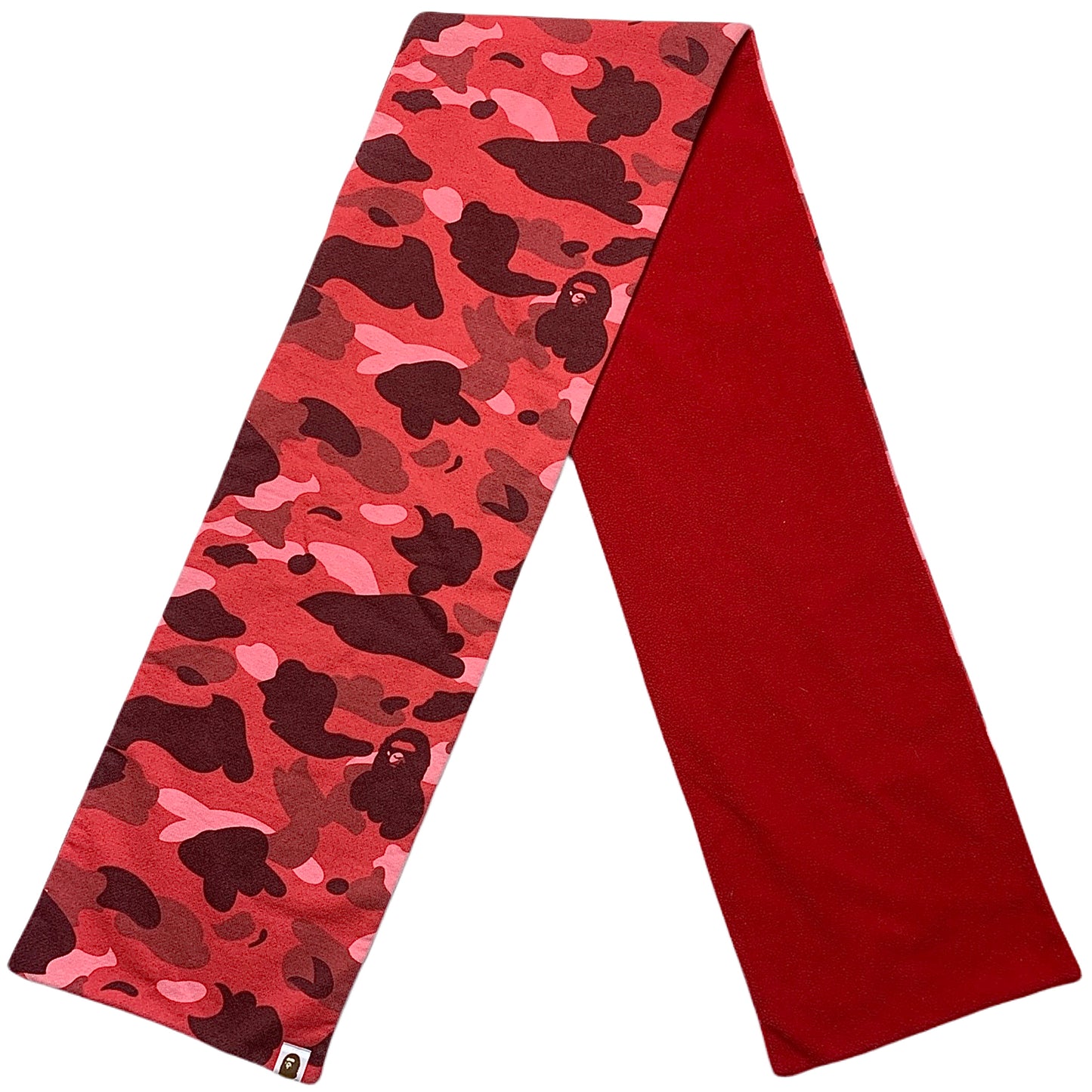 OG Bape Red Camo Scarf