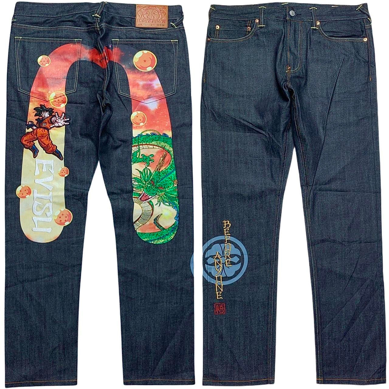 Evisu x Dragon Ball Z Daicock Japanese Selvedge Denim Jeans Ethan’s