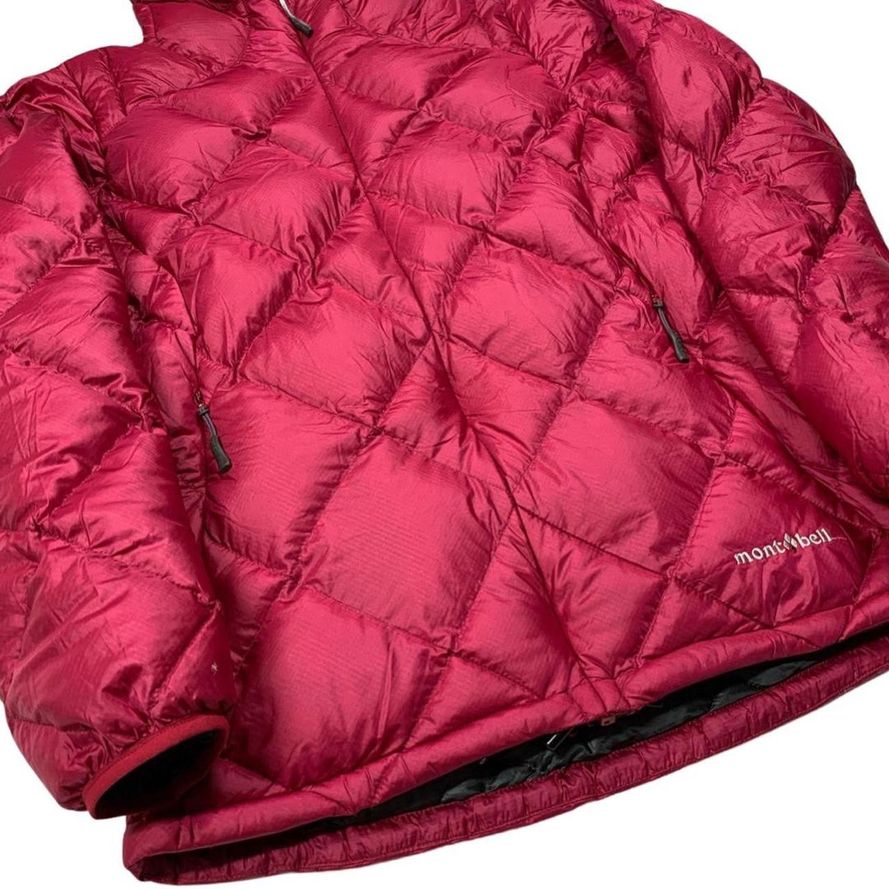 Montbell Diamond Stitch Hooded Down Puffer Jacket