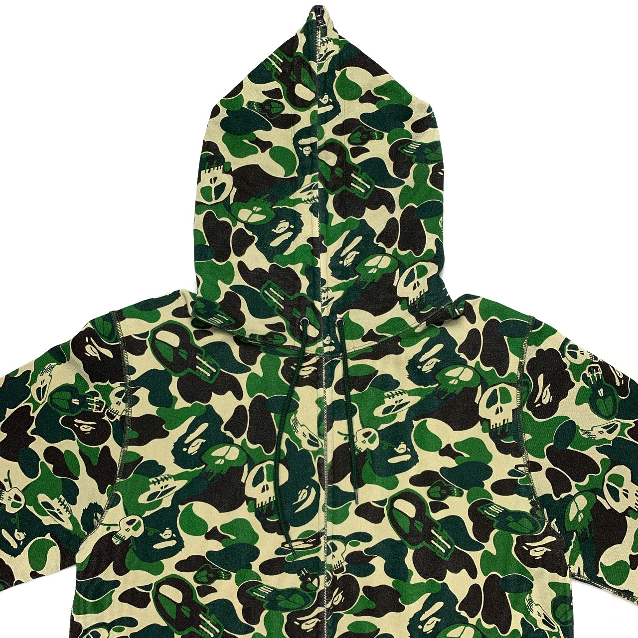 Bape x Stüssy Camo Full Zip Hoodie