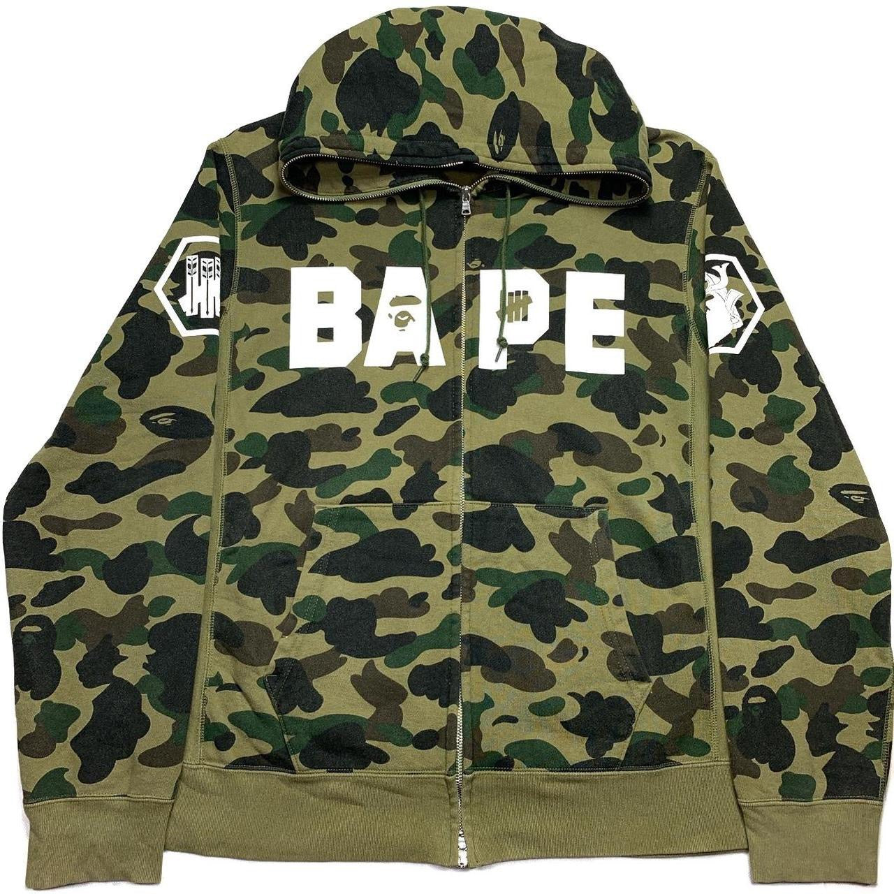 Bape x Undefeated Full Zip Hoodie