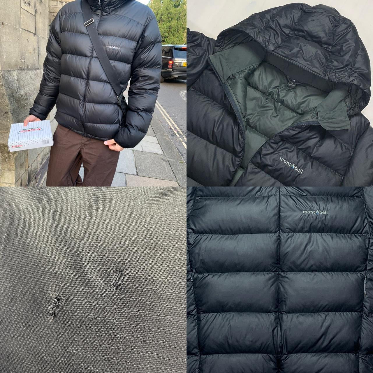 Montbell Puffer Jacket in Black