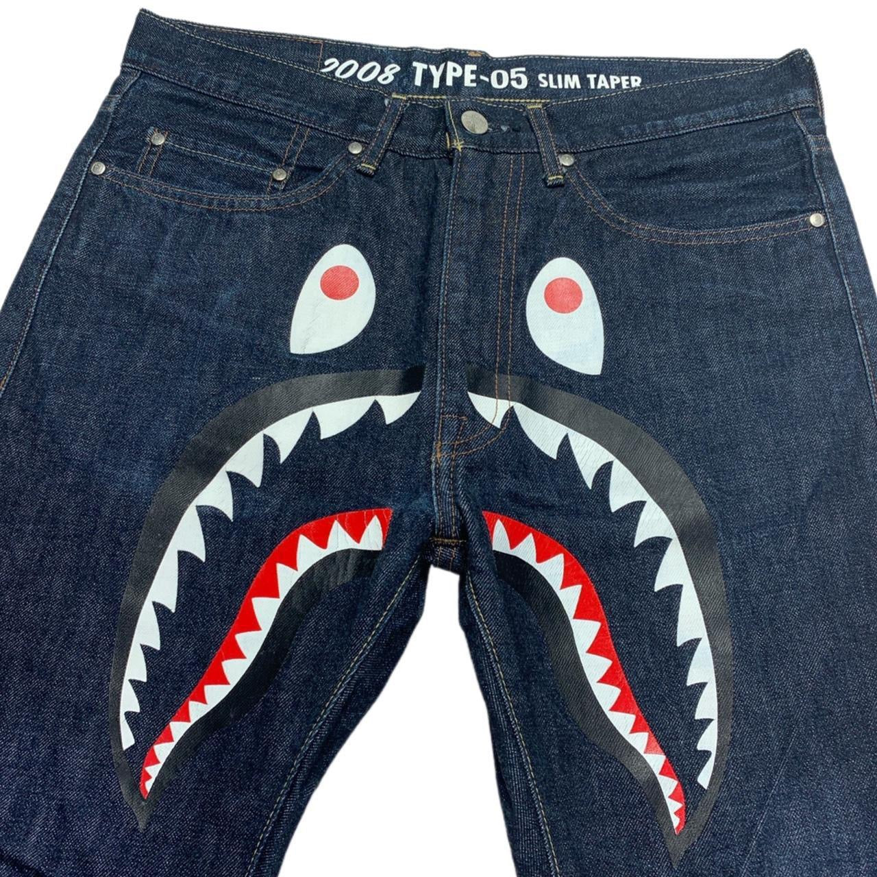 Bape Shark Jeans