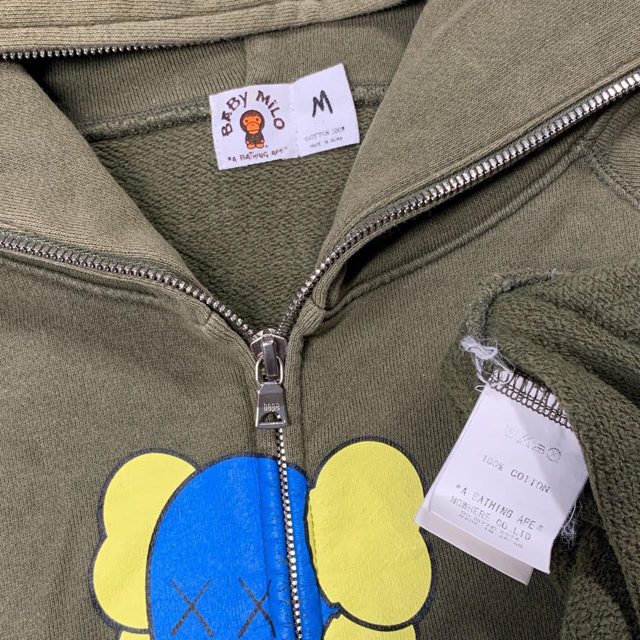 2006 Bape x Kaws Full Zip Hoodie