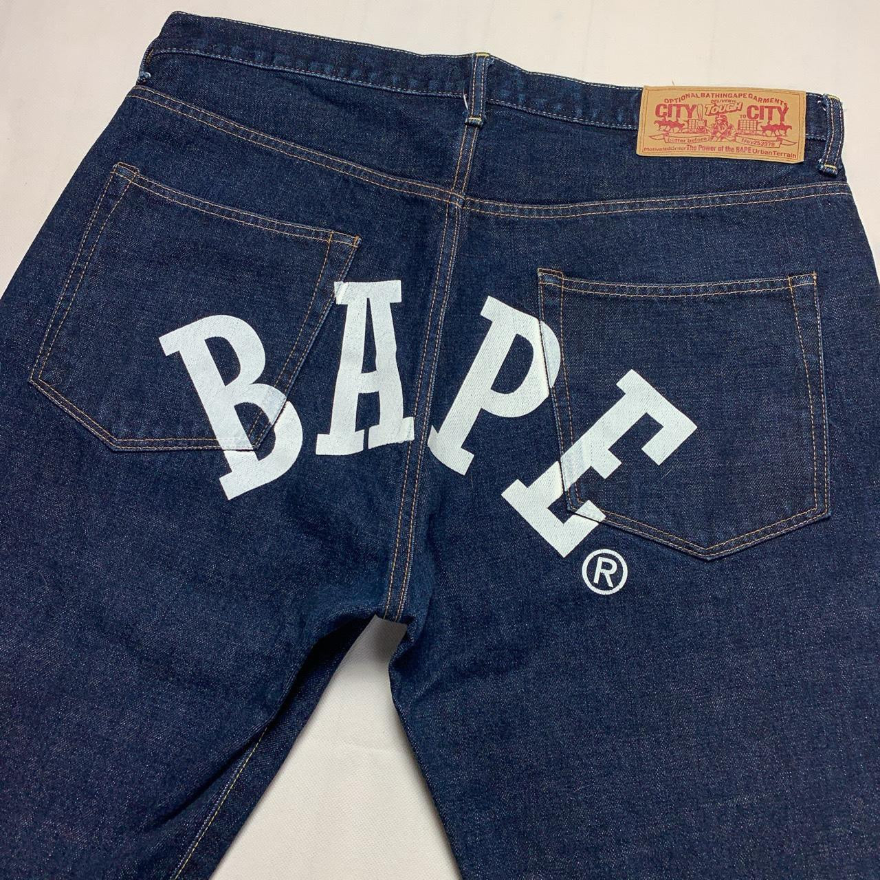 Bape Spell Out Jeans