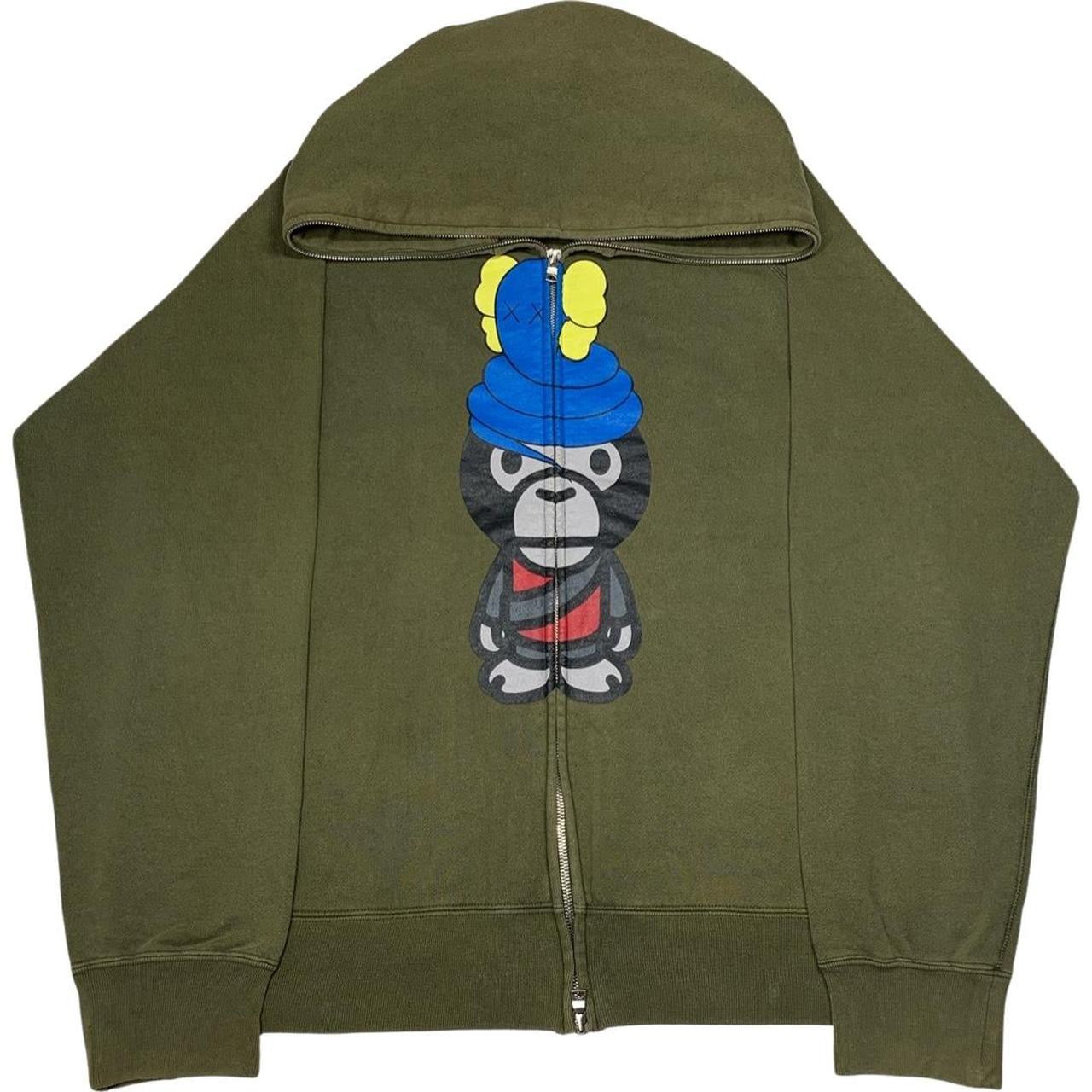 2006 Bape x Kaws Full Zip Hoodie