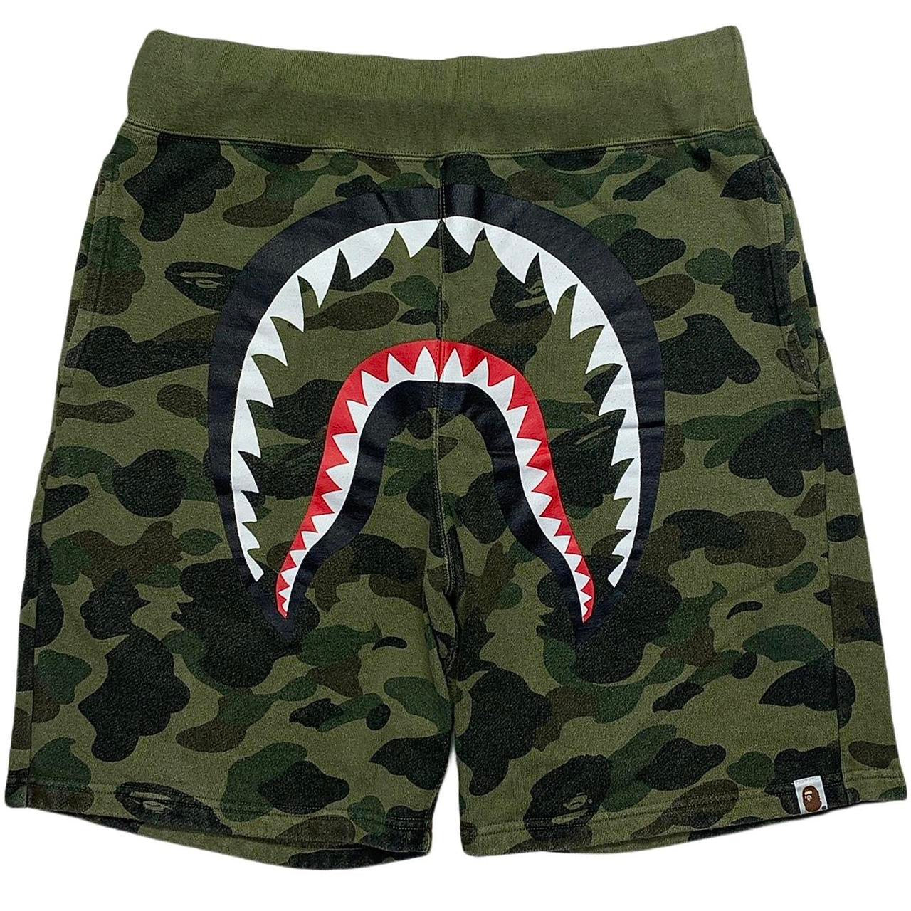 Bape Shark 1st Camo Shorts
