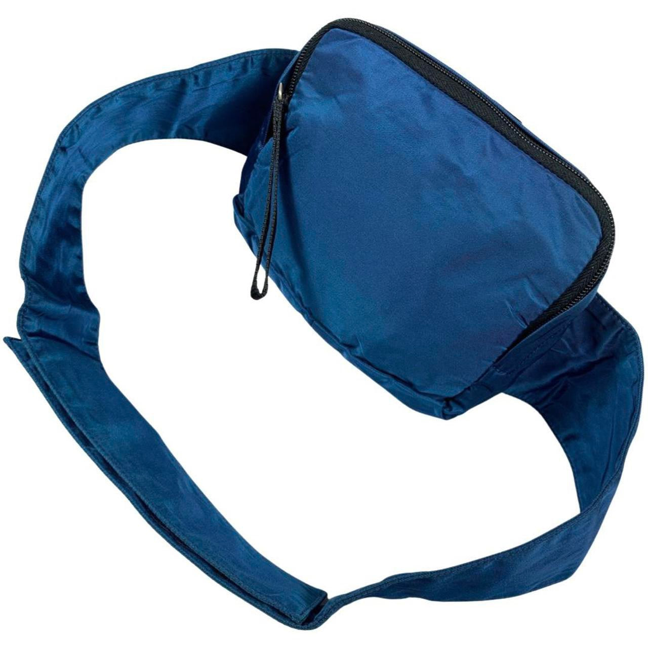 Prada Milano Nylon Belt Bag in Blue