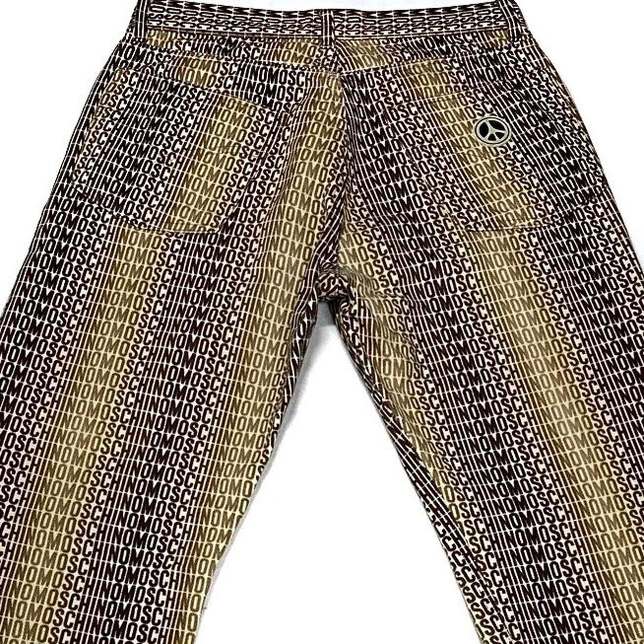 Moschino Fade Jeans in Brown