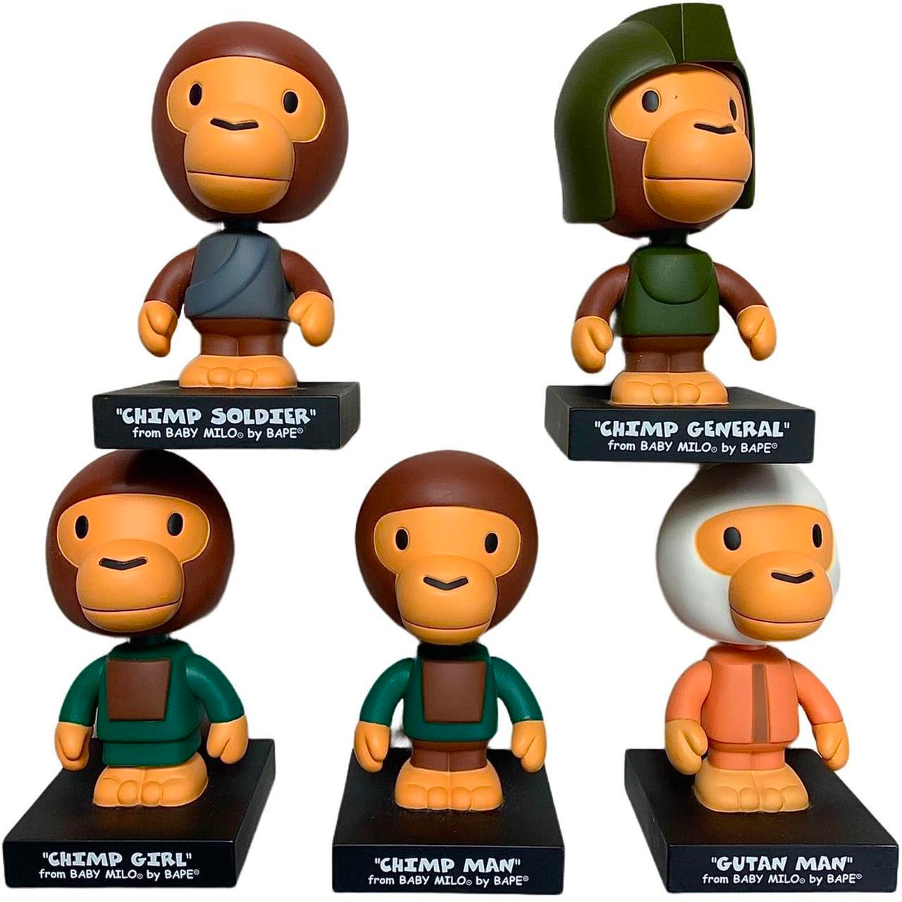 2002 Bape General Bobblehead Figure Set