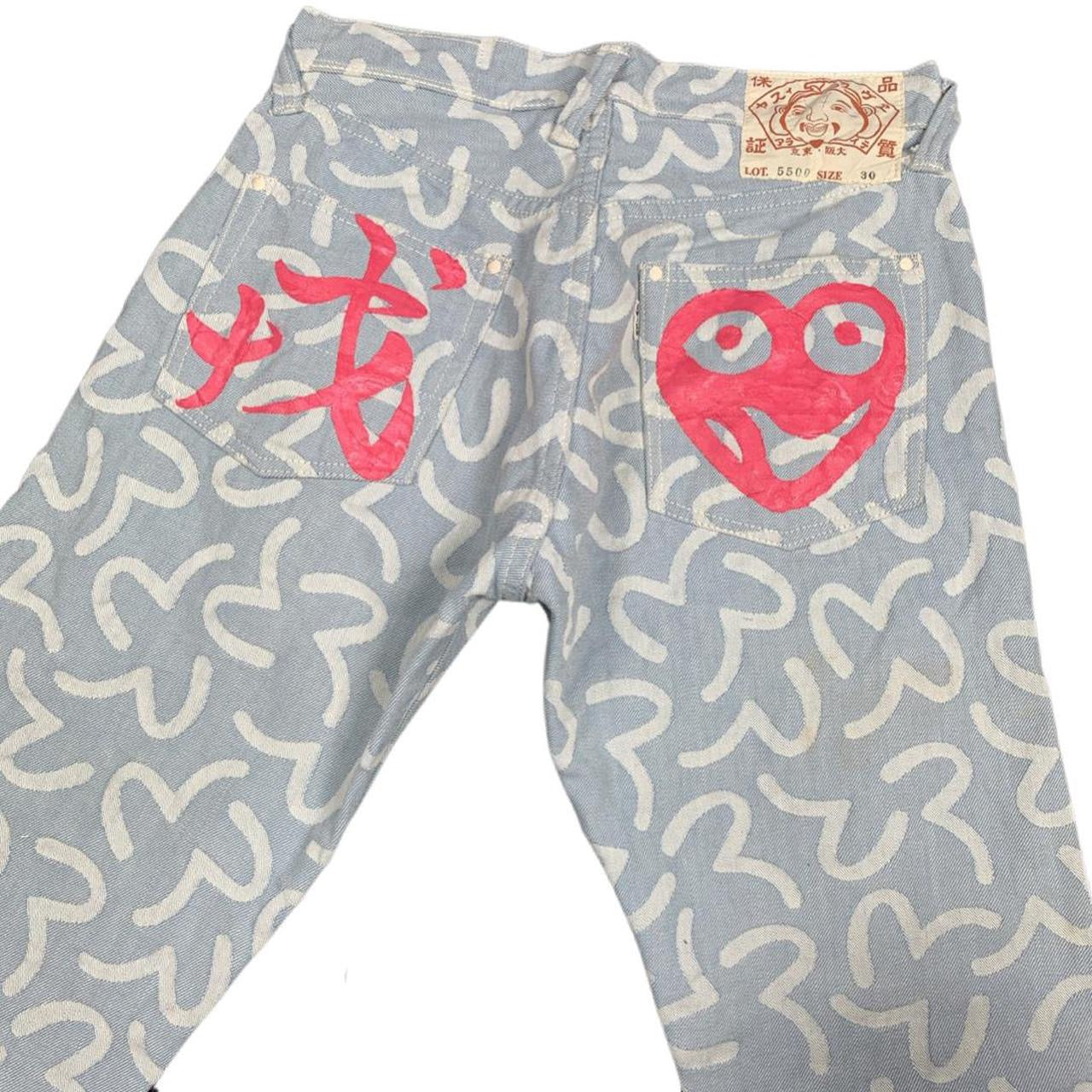 Evisu Monogram Gull Japanese Jeans