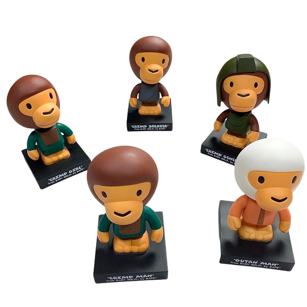 2002 Bape General Bobblehead Figure Set
