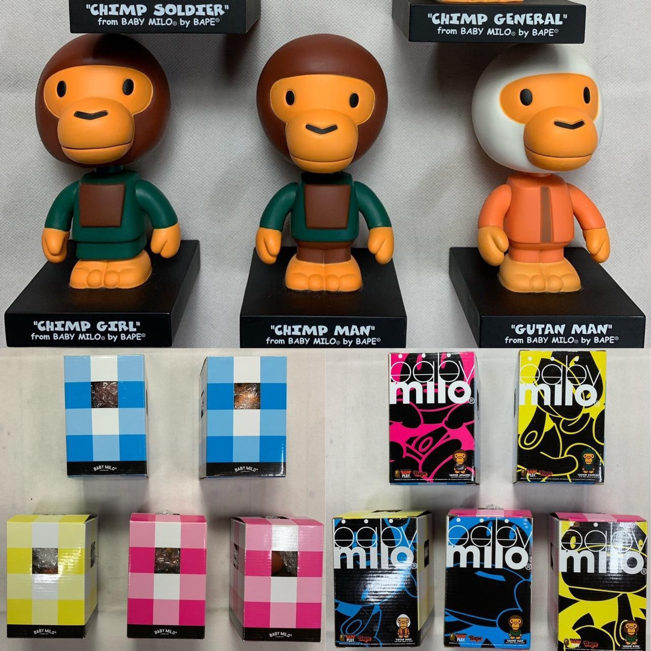 2002 Bape General Bobblehead Figure Set