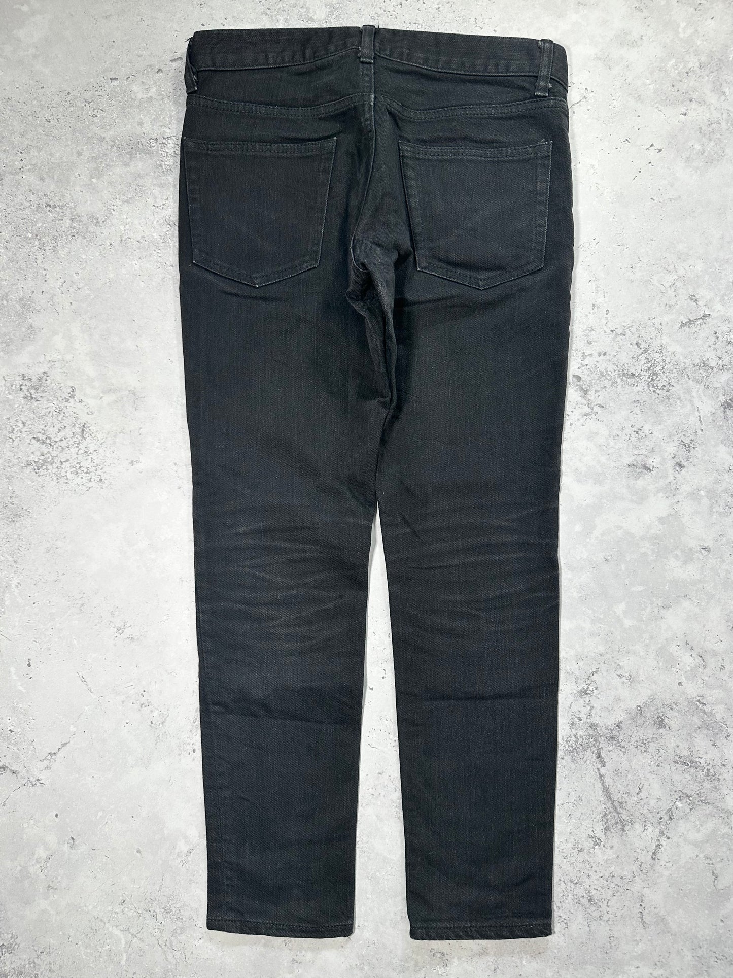 Junya Watanabe Comme des Garçons AD2017 Patchwork Cropped Jeans Trousers (XS / 29”)