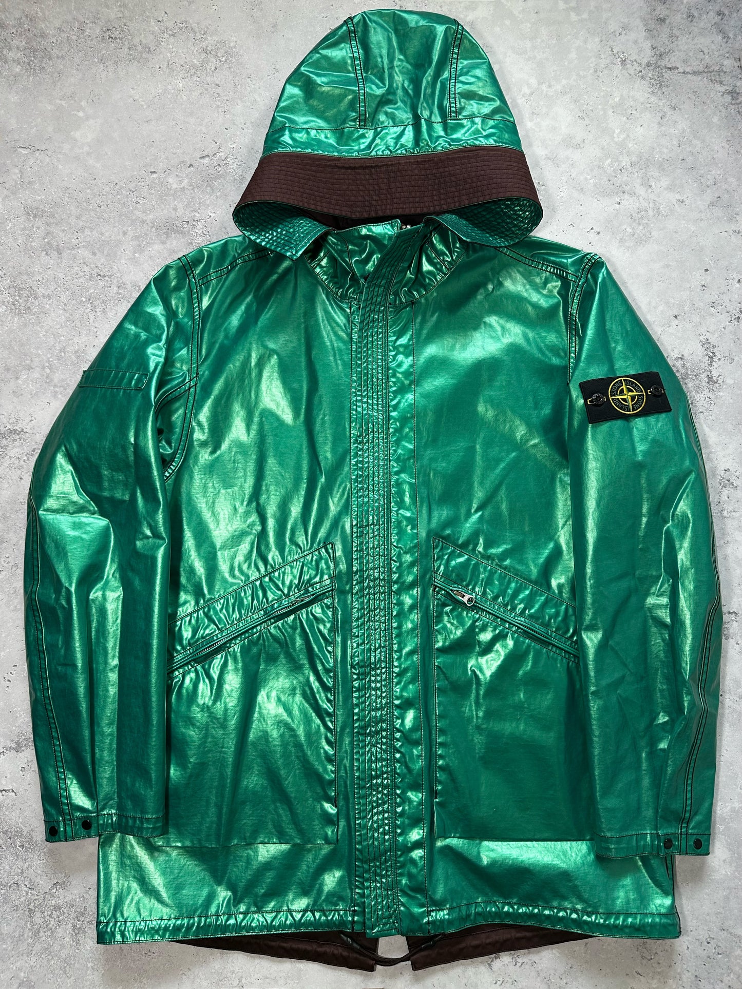 Stone Island AW2015 Raso Gommato Reversible ‘Spaceman’ Jacket