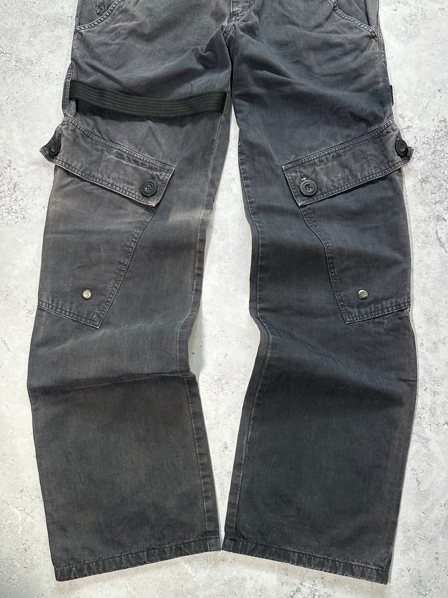 D&G Dolce & Gabbana 2005 Bondage Cargo Pants (W32 L32)