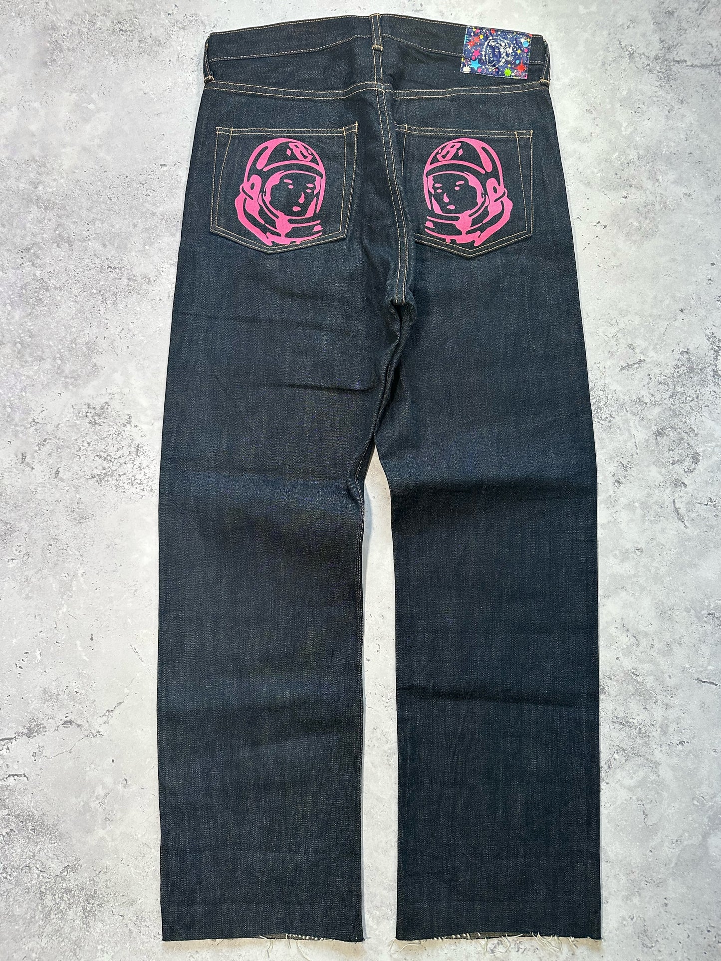 Billionaire Boys Club 2006 Running Dog Denim Jeans in Pink (Medium / Waist 32”)