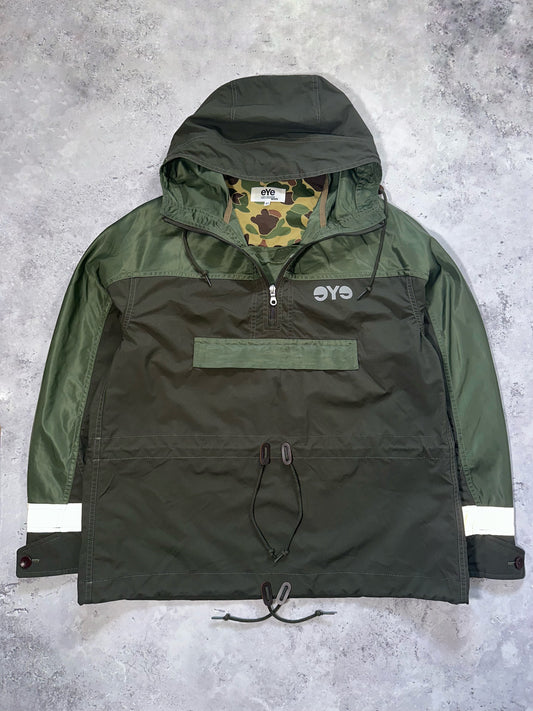 eYe Junya Watanabe MAN Comme des Garçons SS2019 Reflective Hooded Anorak Jacket