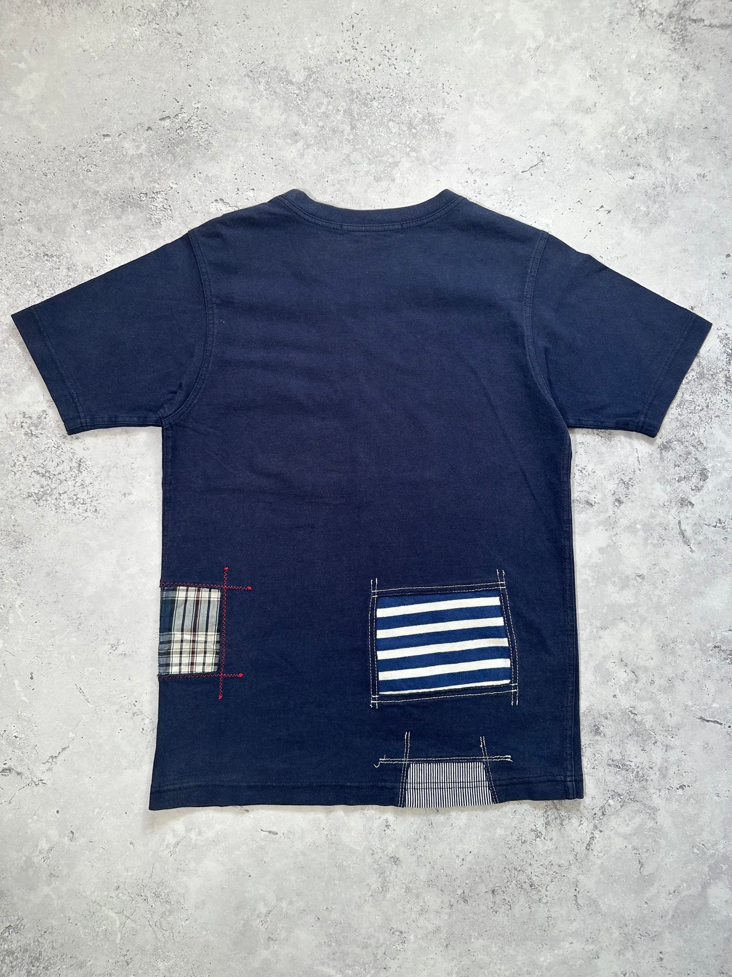 Junya Watanabe MAN Comme Des Garçons 2012 Patchwork Pocket Tshirt (s)