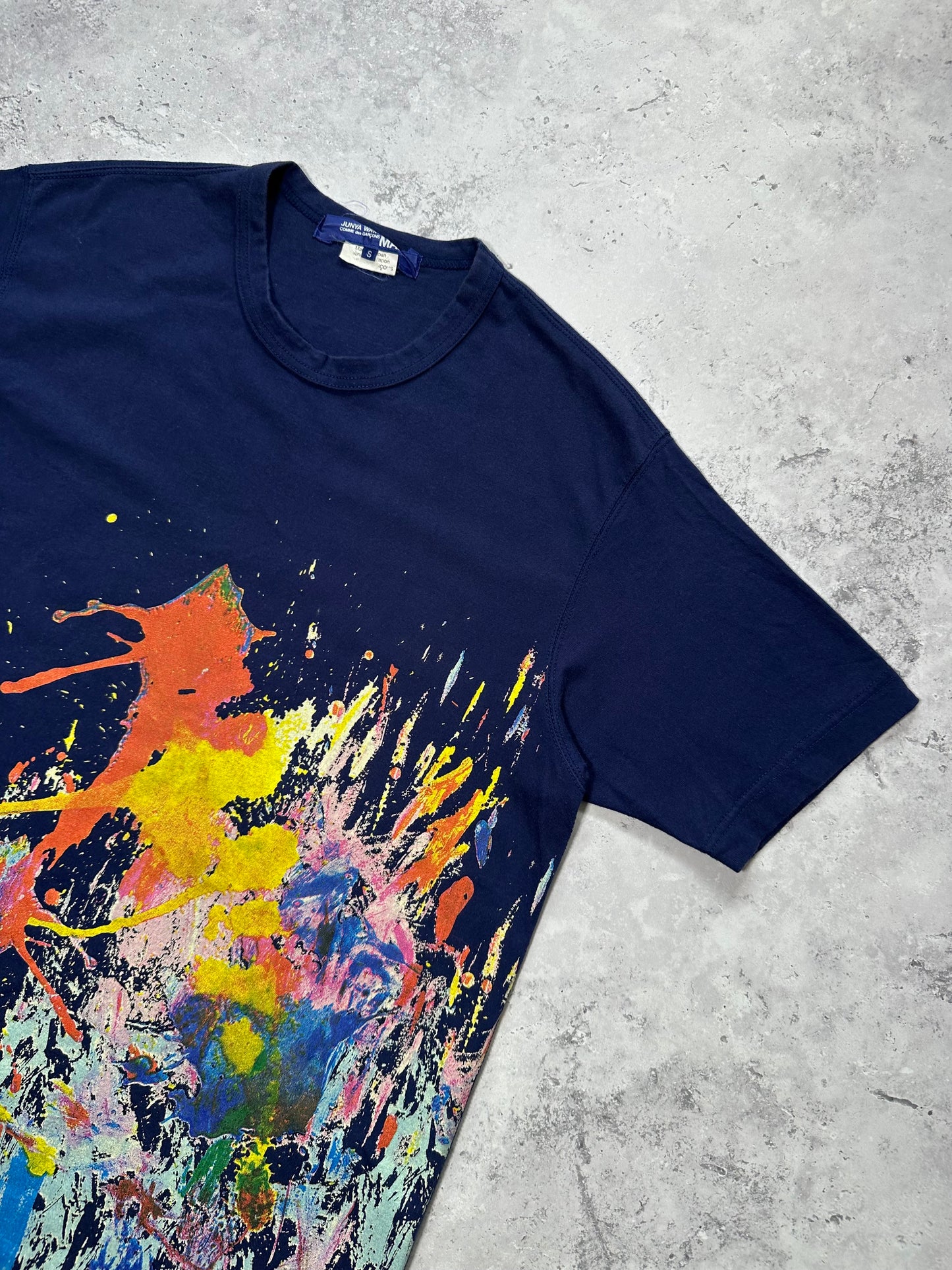 Junya Watanabe MAN Comme des Garçons AD2017 Paint Splatter Tshirt (S-M)