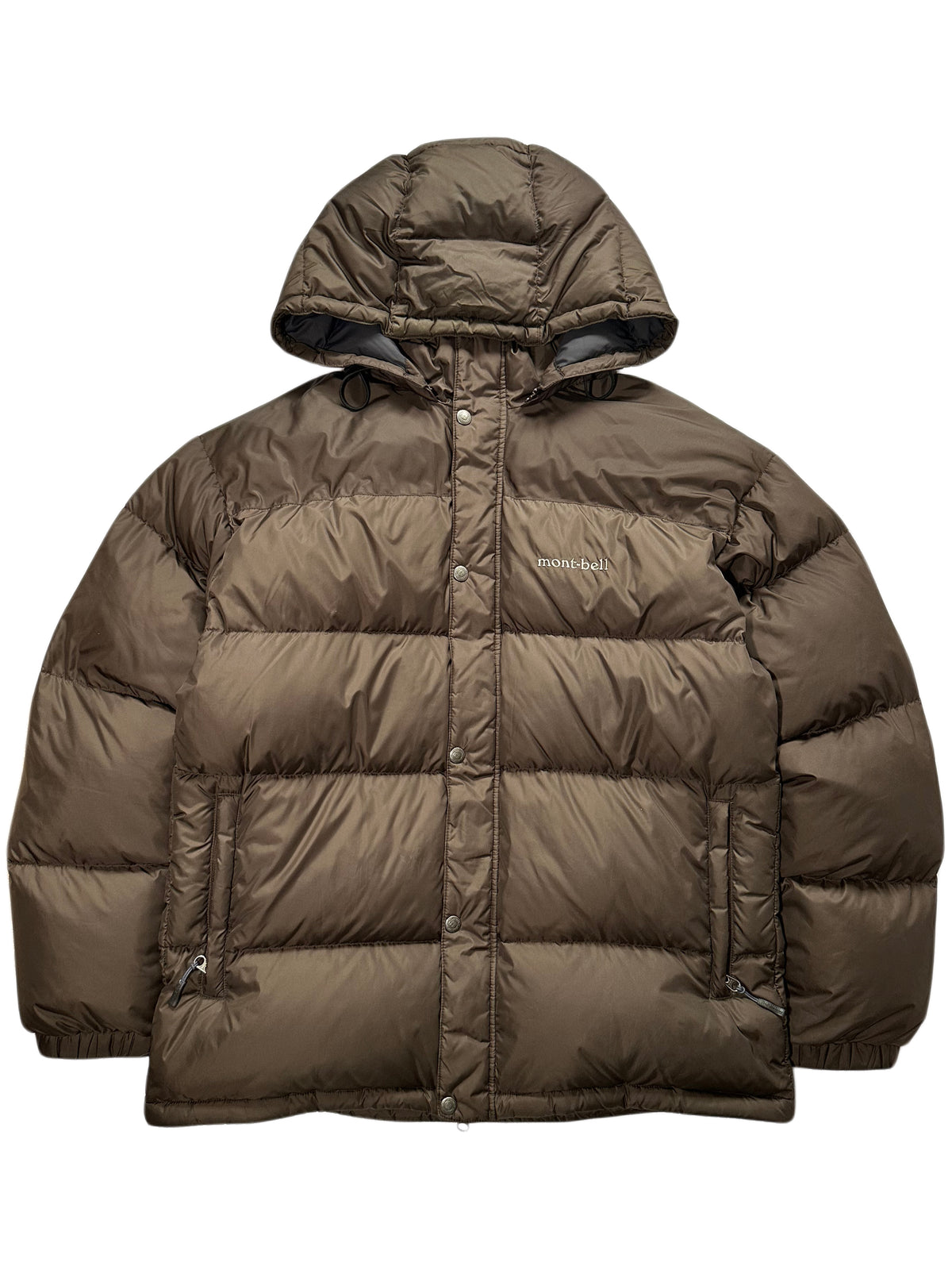 Montbell 1990’s 650FP Down Puffer Jacket in Brown (L)