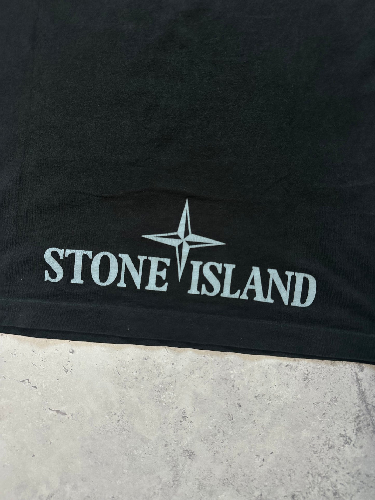 Stone Island Digi Camo Compass Spellout T-shirt (L)