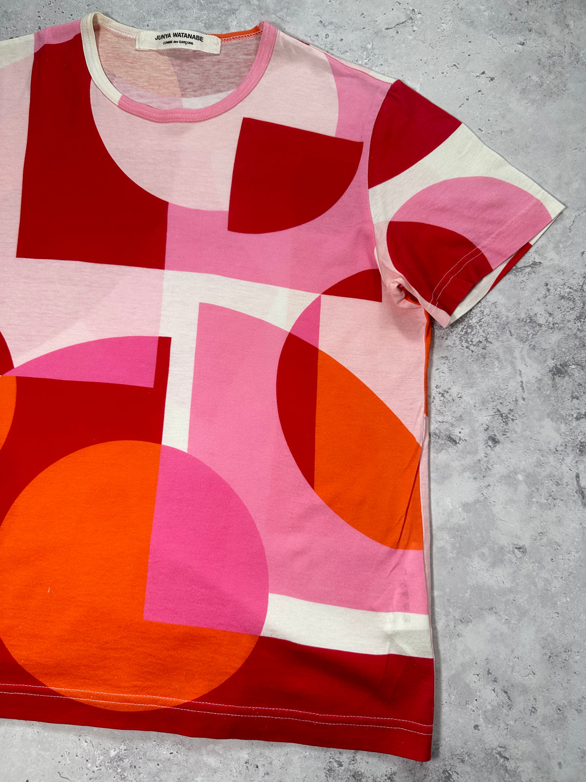 Junya Watanabe Comme des Garçons AD2014 Geometric Tshirt (XS-S)